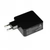 Nešiojamojo kompiuterio maitinimo adapteris IBOX IUZ65WA, AC-DC automatinis 100–240V → 18.5–20.5V, 65W, 1×USB, juodas