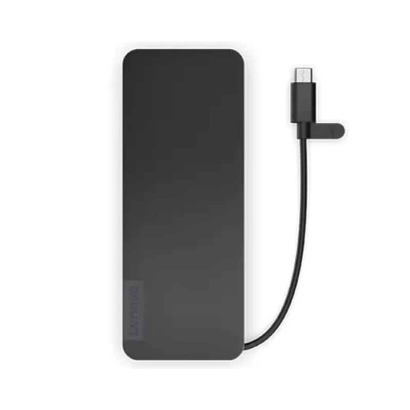 Lenovo 4X11N40212 nešiojamojo kompiuterio dokas / prievado replikatorius Laidinis USB 3.2 Gen 1 (3.1 Gen 1) Type-C Juoda