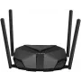 Stalinis maršruto parinktuvas MERCUSYS MR85X AX3000 Dviejų dažnių Wi‑Fi 6, 3000 Mbps, 4 antenos, 3 Gigabit LAN prievadai, juodas
