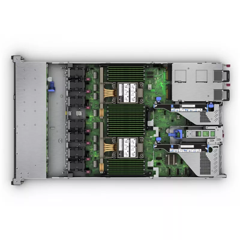 HPE ProLiant DL360 Gen11 4510 2,4 GHz 12c 1P 2x32 GB-R 8SFF MR408i-o 2x960 GB SSD 2x1000 W PS EU serveris