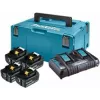 Makita 198091-4 belaidžio įrankio akumuliatorius / įkroviklis Akumuliatoriaus ir įkroviklio rinkinys