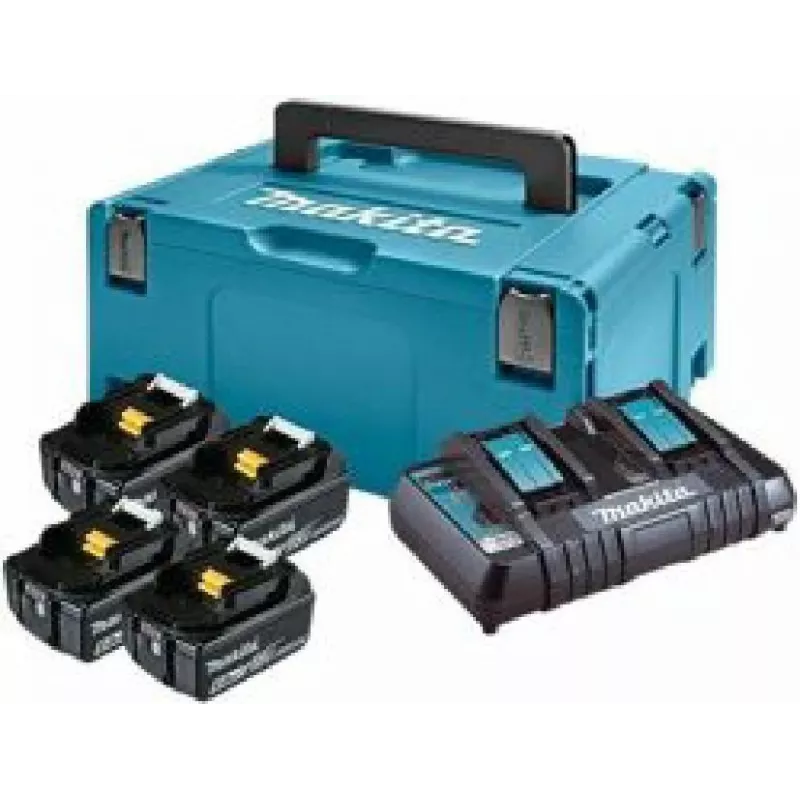 Makita 198091-4 belaidžio įrankio akumuliatorius / įkroviklis Akumuliatoriaus ir įkroviklio rinkinys