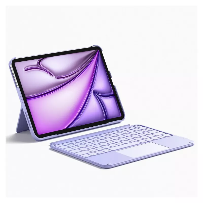 inateck klaviatūra, skirta iPad 11 iPad Air 4/5Gen Com. QWERTZ, violetinė