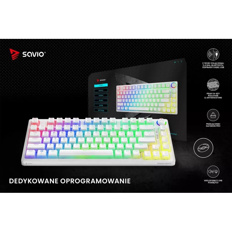 MECHANINĖ KLAVIATŪRA SAVIO