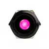 DimasTech vandalams atsparus mygtukas 25mm Juodaline Dot RGB (PD224)