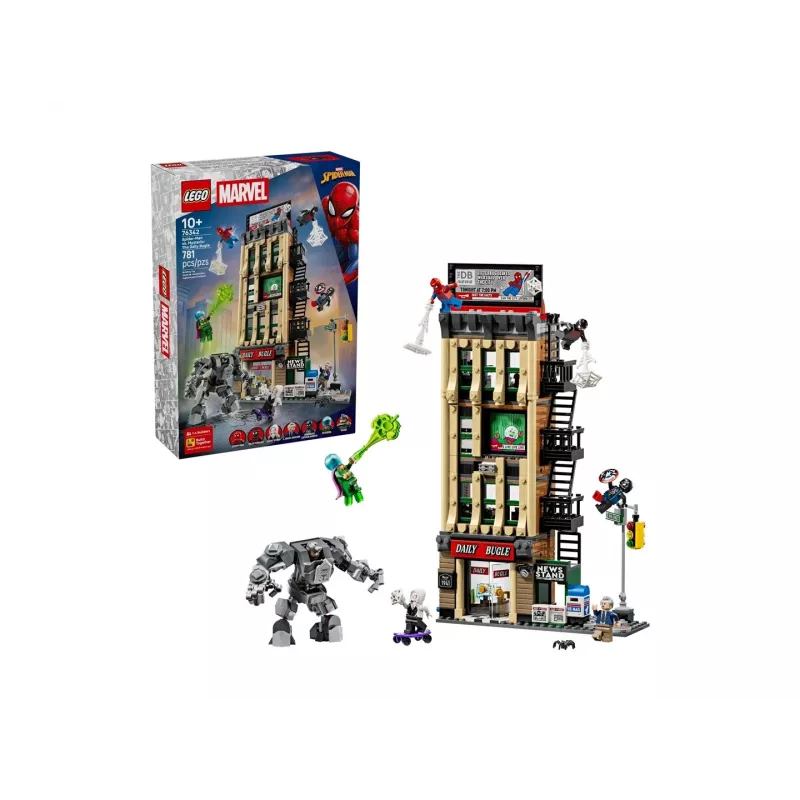 LEGO MARVEL 76342 Žmogus voras prieš Mysterio: The Daily Bugle