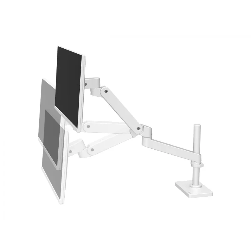 Monitoriaus laikiklis Ergotron LX Series 45-695-290 Tvirtinimas spaustuvu 10 kg 34 col. Balta