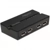 DELOCK 11494 kompiuterių duomenų jungiklis, juodas, USB Type-A Type-B, 0,48 Gbit/s