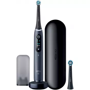 Braun 408567 elektrinis dantų šepetėlis Suaugusiesiems Vibruojantis dantų šepetėlis Juoda
