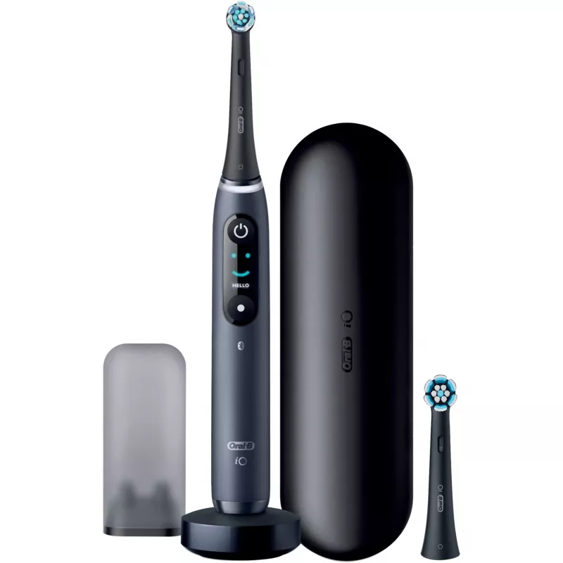 Braun 408567 elektrinis dantų šepetėlis Suaugusiesiems Vibruojantis dantų šepetėlis Juoda