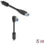 DeLOCK USB laidas Type-A kištukas į Type-B kištukas 90° žemyn kampuotas 5 m