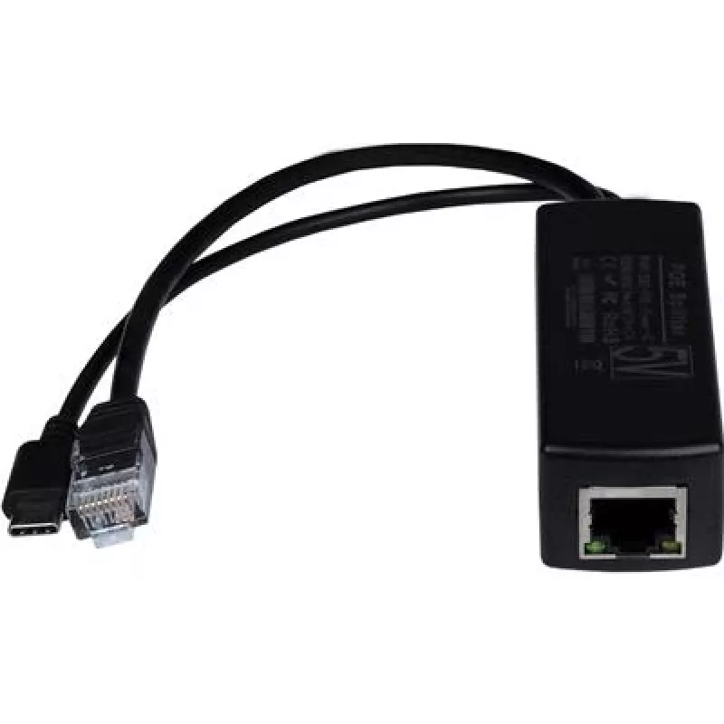 Raspberry Pi POWER OVER ETHERNET USB-C - Adapter - Duomenų / Skaitmeninis