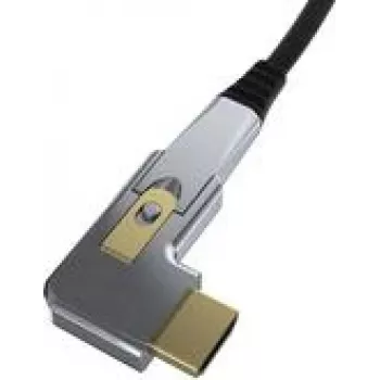 HDMI į DisplayPort aktyvus optinis adapteris Kindermann 4956000 — 20 m laido ilgis