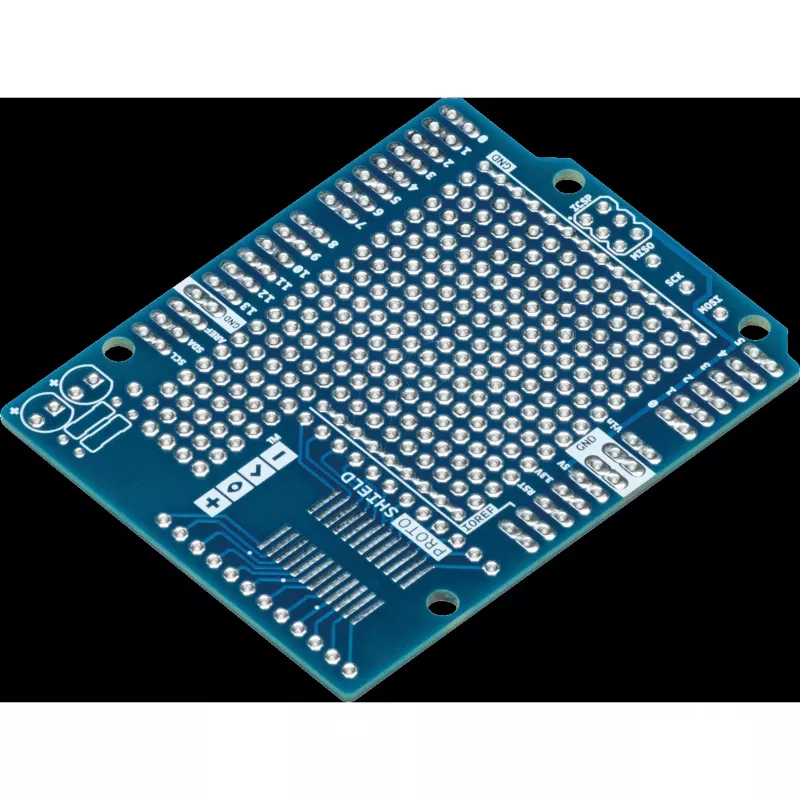 Arduino Prototyping Shield TSX00083, skirtas Arduino Uno, su integruota duonos plokštės zona