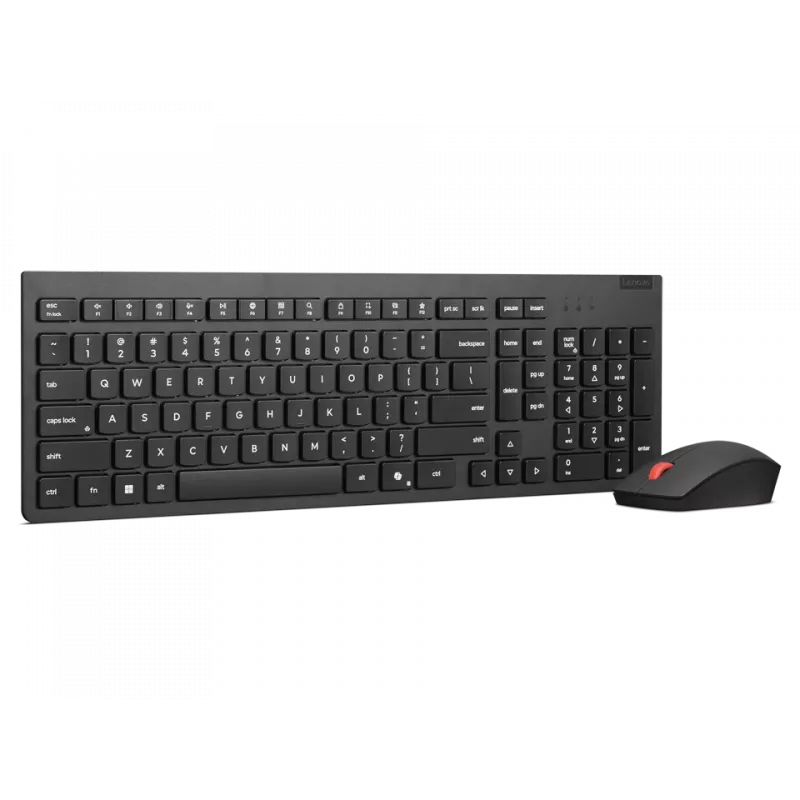Lenovo klaviatūra ir pelė belaidė juoda
