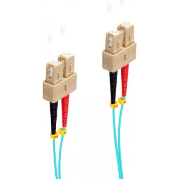 shiverpeaks BS77925/3 šviesolaidinis kabelis 5 m SC OM3 aqua spalvos (BS77925/3)