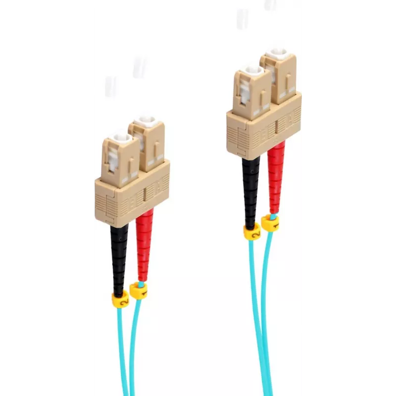 shiverpeaks BS77925/3 šviesolaidinis kabelis 5 m SC OM3 aqua spalvos (BS77925/3)
