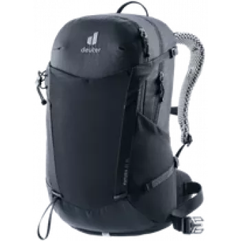 Kuprinė DEUTER Futura 21 SL juoda – 21 l, moterims pritaikyta konstrukcija, ventiliuojama pakabos sistema