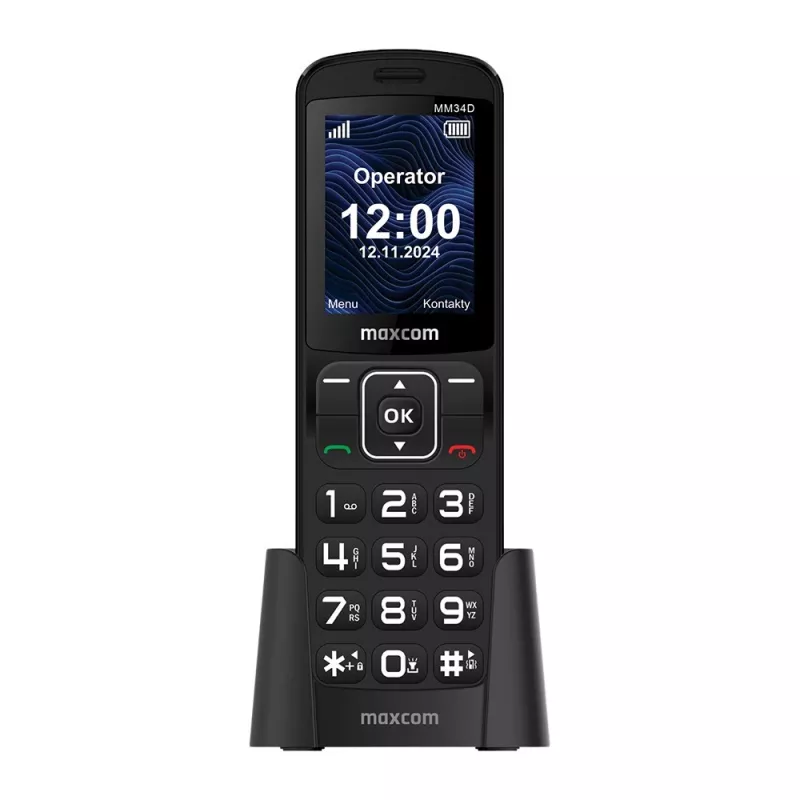Mobilusis telefonas MAXCOM MM34D 4G, 6,0 colio ekranas