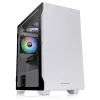 PC Case Thermaltake S100 Tempered Glass Snow Edition Micro Tower White