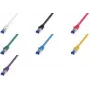 Logilink Professional Ultraflex - Jungiamasis kabelis - RJ-45 (M) į RJ-45 (M) - 7,5 m - 6 mm - S/FTP - Cat.7 žaliava (kabelis) / CAT 6a (jungtys) - Be halogenų, liejinis, be užkabos - Mėlyna, RA