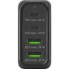 Goobay 64817 Įkroviklis mobiliesiems įrenginiams, ausinėms - išmaniesiems telefonams - planšetėms Juodas AC Greitas įkrovimas Vidaus (64817)