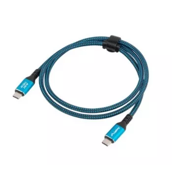 Laidas USB-C M/M USB4 1,5 m 240 W 60 Hz juoda-mėlyna