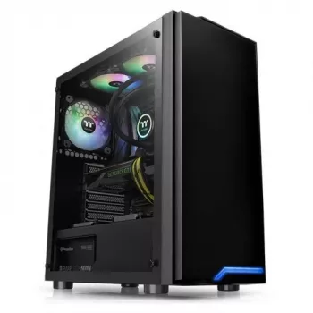 Thermaltake H100 TG MIDI Tower Black