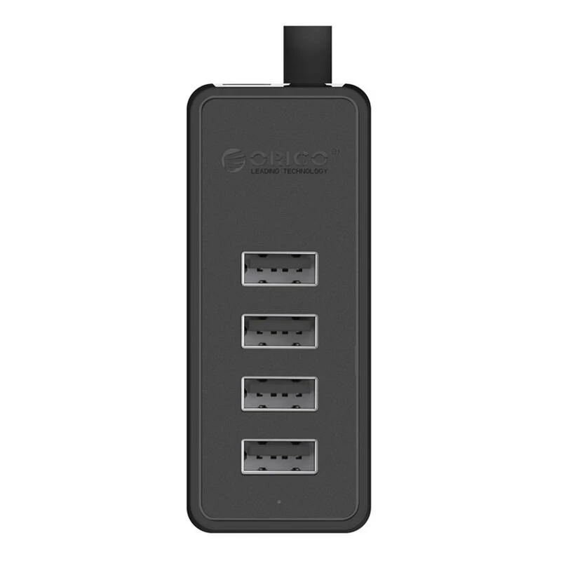 Orico W5P-100 USB į 4x USB 2.0 šakotuvo adapteris (juodas)