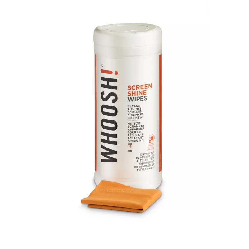 Whoosh SCREEN SHINE WIPES 70 pakuotė