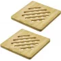 Padėklas Westmark 15572270 17x17 cm šviesiai rudas