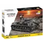 Statybinis rinkinys Cobi Panzer I Ausf. B – 654 detalės, detalus tanko modelio rinkinys