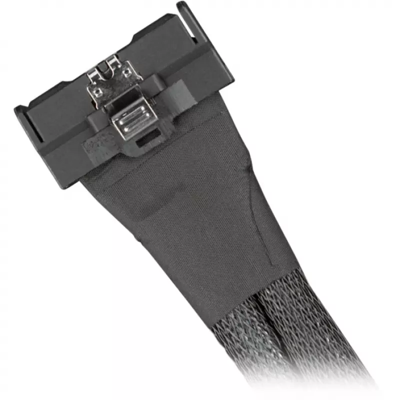Icy Dock kabelis MCIO 8i SFF-TA-1016 į 2xSlimSAS SFF-8654 4i kabelis 0,5 m - kabelis (MB310L-B)