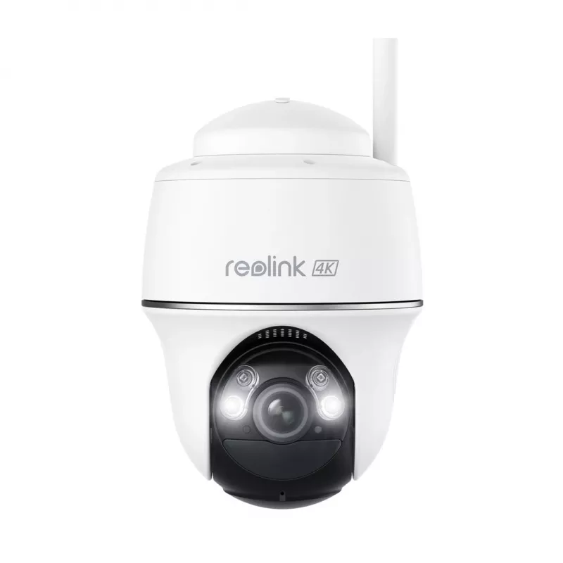 Reolink Argus Series B440 – 4K lauko baterijinė kamera, sukimas ir pakreipimas, asmens/transporto priemonės/gyvūno aptikimas, spalvotas naktinis matymas