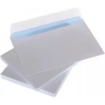 Vokai su juostele C4 229x324mm, balti 90g, dėžutė po 500 vnt.
