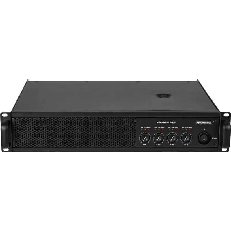 Galios stiprintuvas Omnitronic XPA-4804 MK2 4 kanalų 4800W