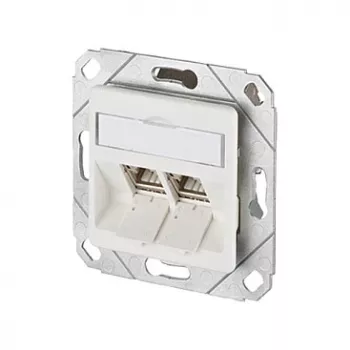 METZ CONNECT 130B12D21102-E - RJ-45 - 6a - -40 - 70 °C - Balta - akrilnitrilo butadieno stireno (ABS) - cinko - GHMT - CE