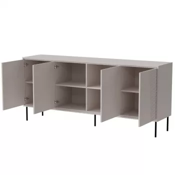 4D komoda ABI 200x45x88 kašmyro matinis