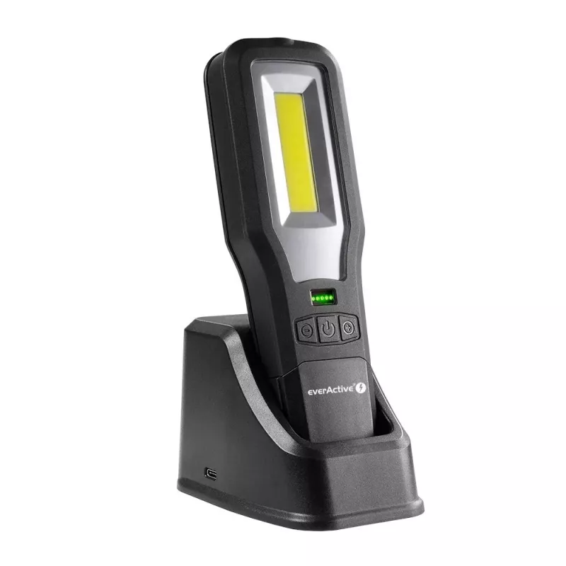 Įkraunamas everActive WL-600R LED dirbtuvių žibintuvėlis