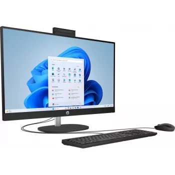HP AI 27-cr2255ng - „viskas viename“ (pilnas sprendimas) - „Core Ultra 5 225U“ / 1,5 GHz - RAM 16 GB - SSD 512 GB - NVMe - „Intel Graphics“ - 1GbE, „Bluetooth 5.3“, „Wi-Fi 6“ - WLAN: 802.11a/b/g