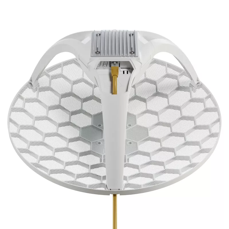 Mobiliojo tinklo modemas MikroTik LHG LTE6 kit 4G PoE lauko, 1x Gigabit Ethernet, 700/850 MHz juostos, 0,8 GHz procesorius, 256 MB RAM