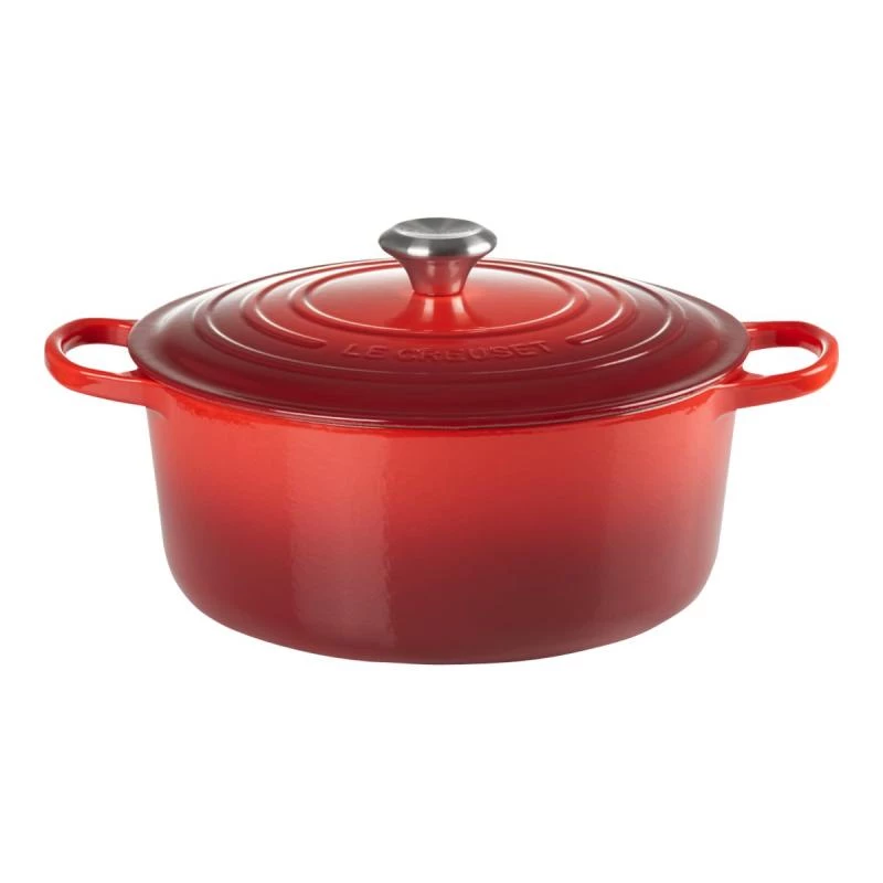 Le Creuset Signature Roaster apvalus 20 cm vyšninės raudonos spalvos (21177200602430)