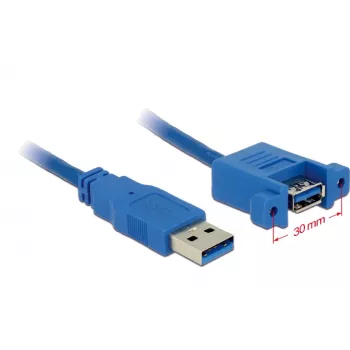 DeLOCK USB 3.0 A laidas 1 m 85112