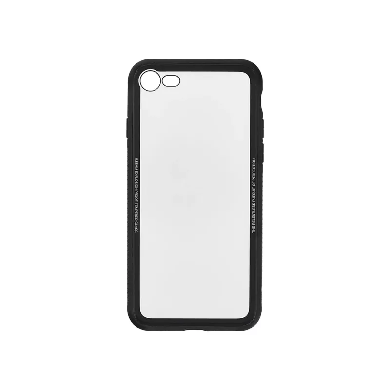 Cover Tellur iPhone 8 TLL121274 11.9 cm (4.7 inch) Juoda Transparent