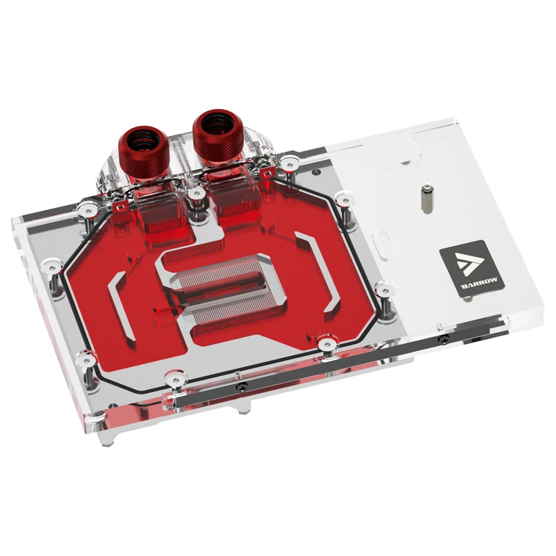 Vandens blokas Barrow LRC2.0, skirtas RTX 4090 Founders Edition Aurora RGB Acrylic