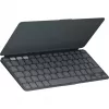 Logitech Keys-To-Go 2 klaviatūra universali Bluetooth AZERTY prancūzų grafitas
