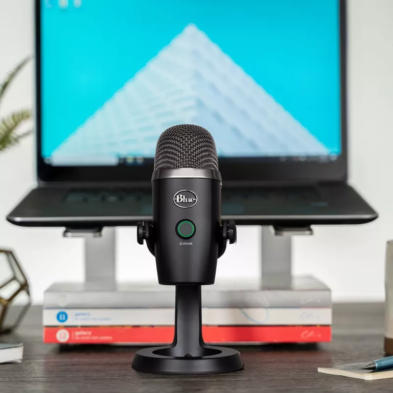 Logitech Yeti Nano, stalinis mikrofonas, 20 - 20000 Hz, 0,5%, 24 Bit, 48 kHz, 4,5 mV/Pa