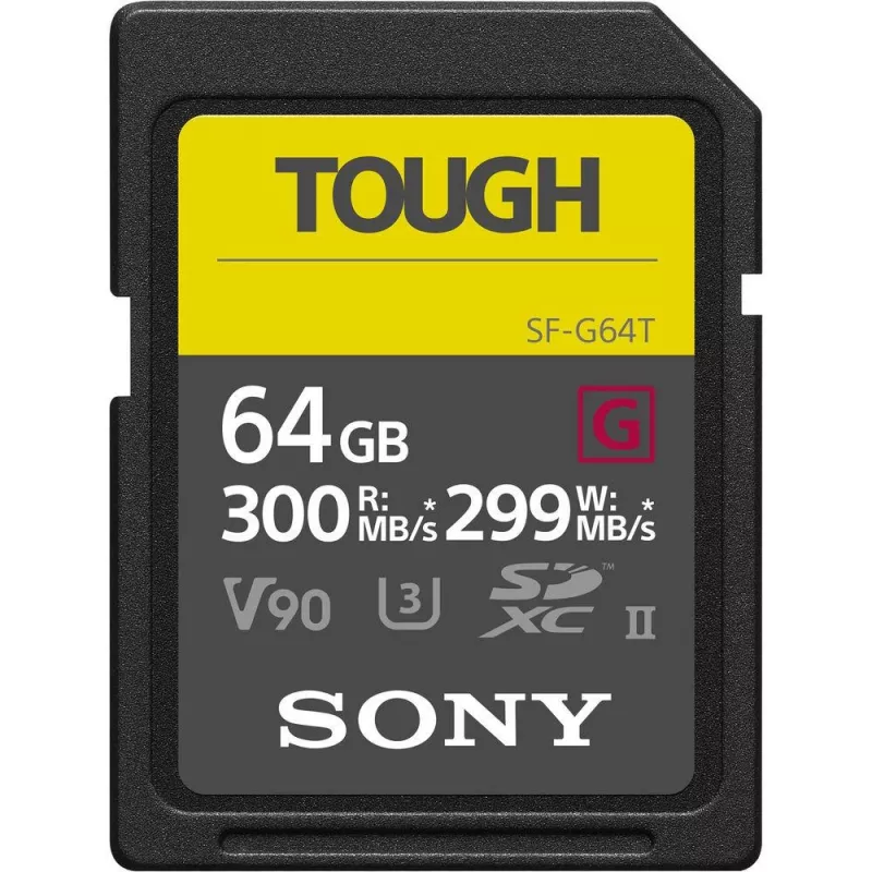 Sony SF-G64T/T1 atminties kortelė 64 GB SDXC UHS-II Class 10