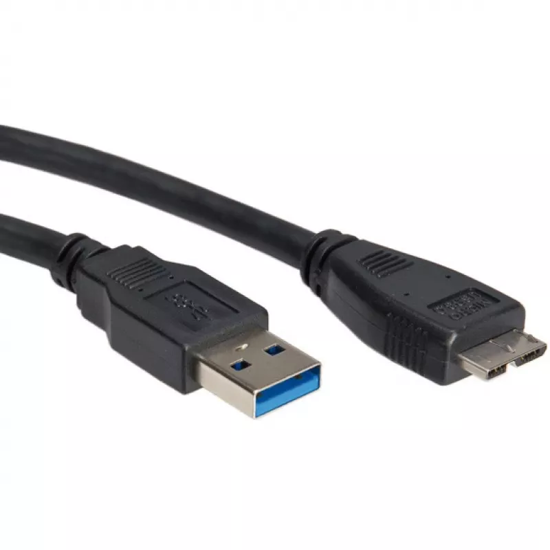 ROLINE USB laidas - Micro-USB Type B (M) į USB Type A (M)