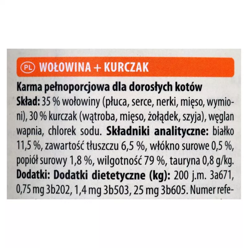 ANIMONDA Carny Adult Jautiena ir vištiena - drėgnas kačių ėdalas - 400g